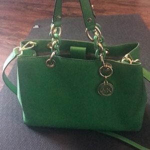 Michael Kors Cynthia in unicorn Kelly Green